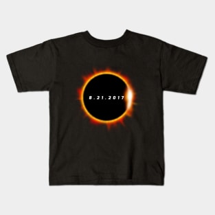 Total Solar Eclipse August 21 2017 Kids T-Shirt